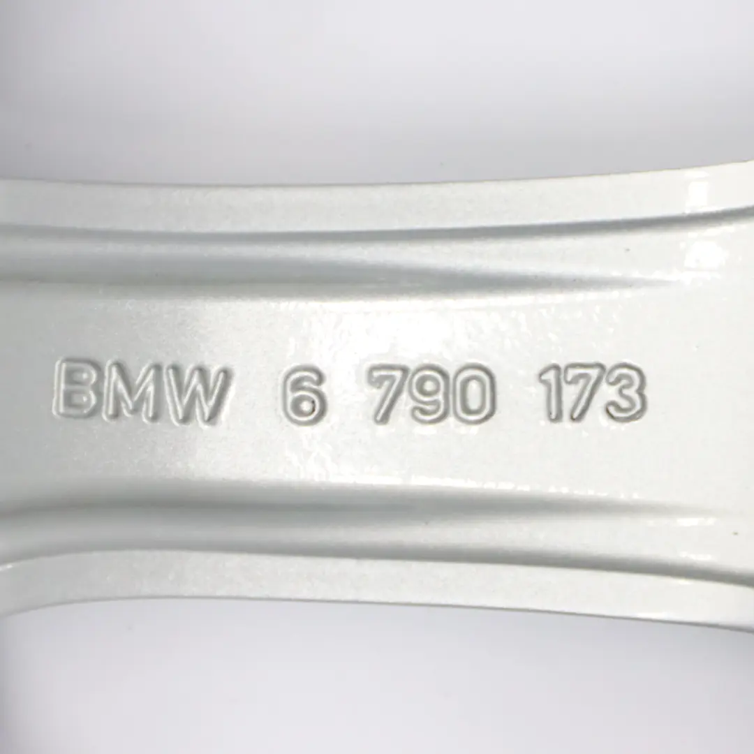 BMW F06 F10 F11 Silver Light Alloy Wheel Rim 18" V Spoke 328 8J ET:30 - SKU 6790173-3 - Part number 6790173