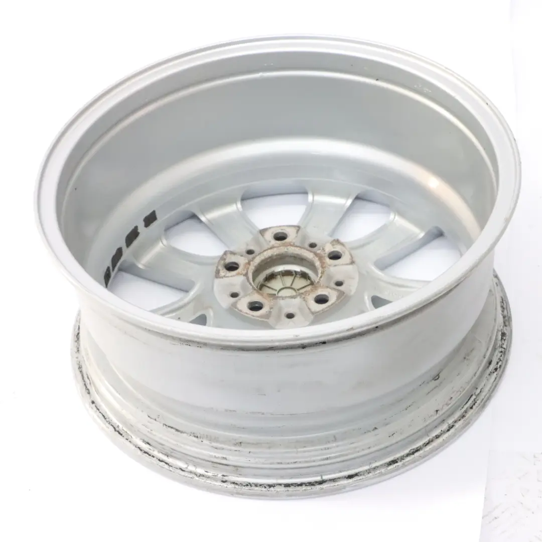 BMW F06 F10 F11 Silver Light Alloy Wheel Rim 18" V Spoke 328 8J ET:30 - SKU 6790173-3 - Part number 6790173