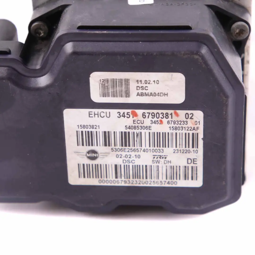 Bomba Freno DSC Bomba ABS Frenado Hidráulico 6793233 para Mini R55 R56 R57 con número de pieza 6790381 Mini R55 R56 R57 Bomba Freno DSC Bomba ABS Frenado Hidráulico 6793233 - SKU 6790381-1 - Número de pieza 6790381