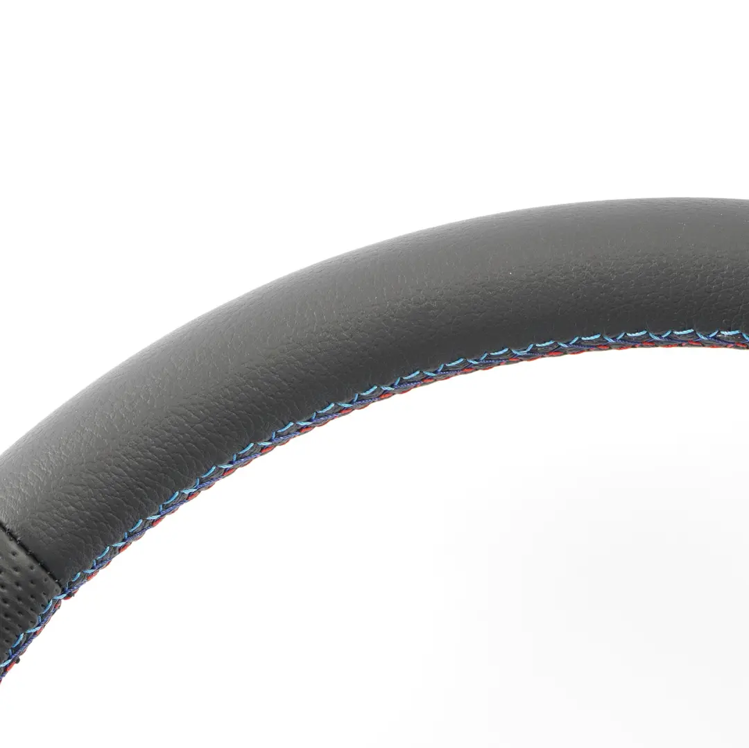 NEU Schwarz Leder Lenkrad Lederlenkrad Drei Farben Fäden BMW F01 F07 GT F10 F11 - SKU 6790886-2 - Teilenummer 6790886