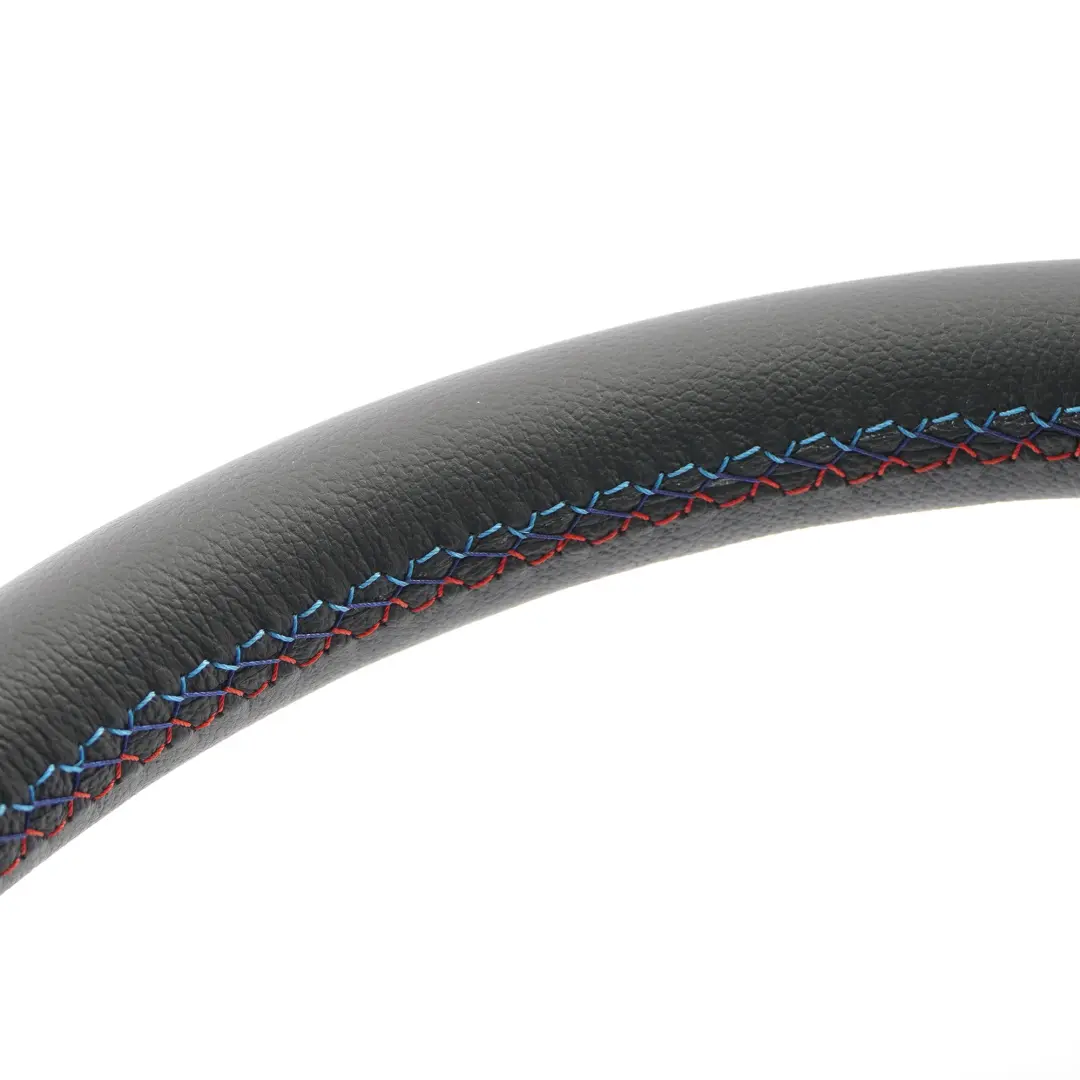 NEU Schwarz Leder Lenkrad Lederlenkrad Drei Farben Fäden BMW F01 F07 GT F10 F11 - SKU 6790886-2 - Teilenummer 6790886