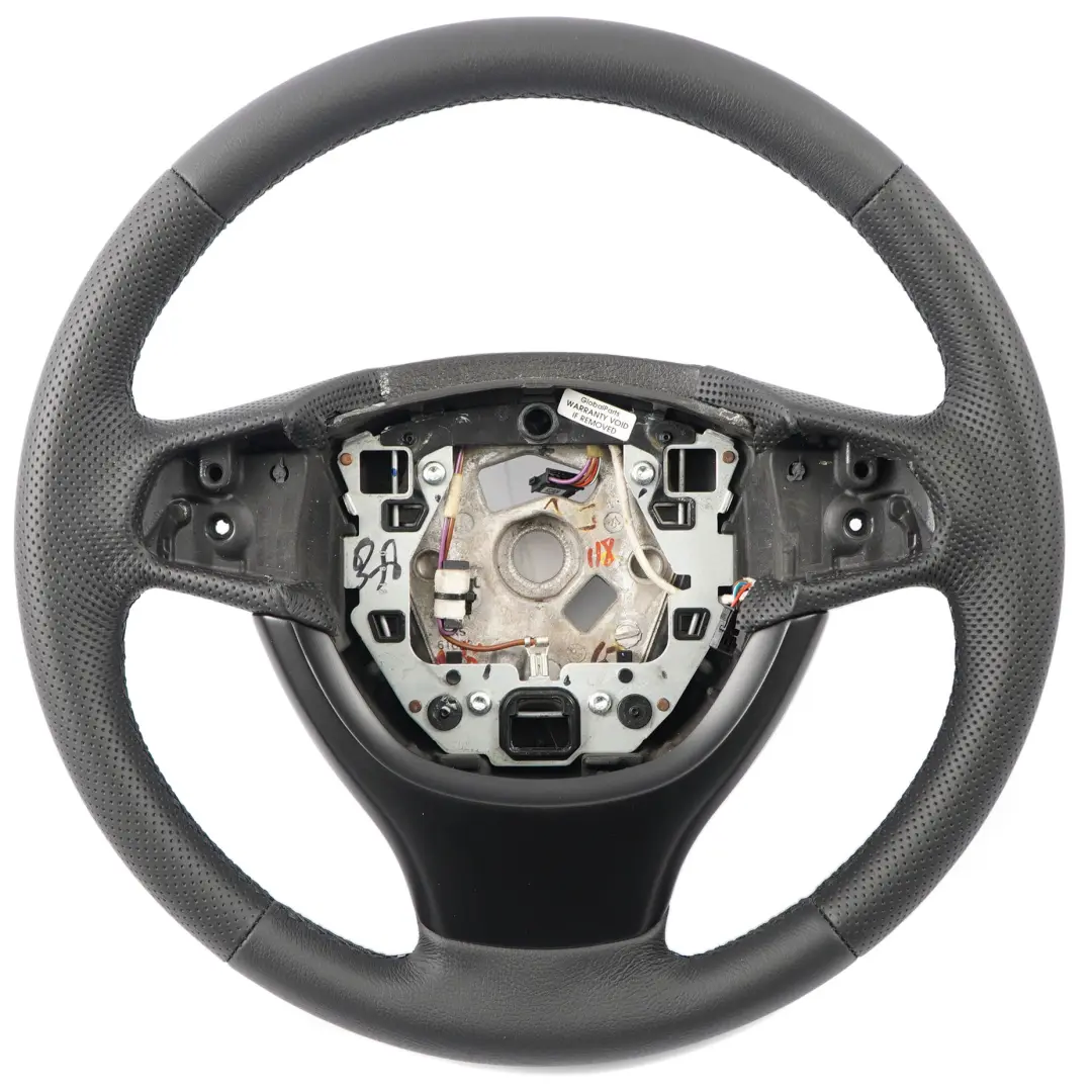 NEU Schwarz Leder Lenkrad Lederlenkrad Schwarz Fäden BMW F01 F07 GT F10 F11 - SKU 6790886-3 - Teilenummer 6790886