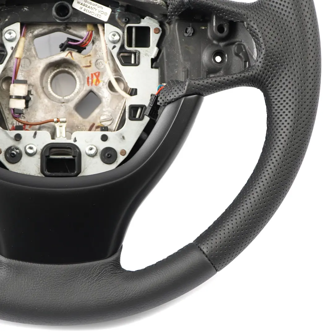 NEU Schwarz Leder Lenkrad Lederlenkrad Schwarz Fäden BMW F01 F07 GT F10 F11 - SKU 6790886-3 - Teilenummer 6790886