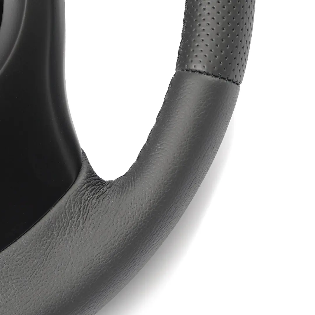 Leather Steering Wheel Black Threads BMW F01 F07 GT F10 F11 NEW Black - SKU 6790886-3 - Part number 6790886