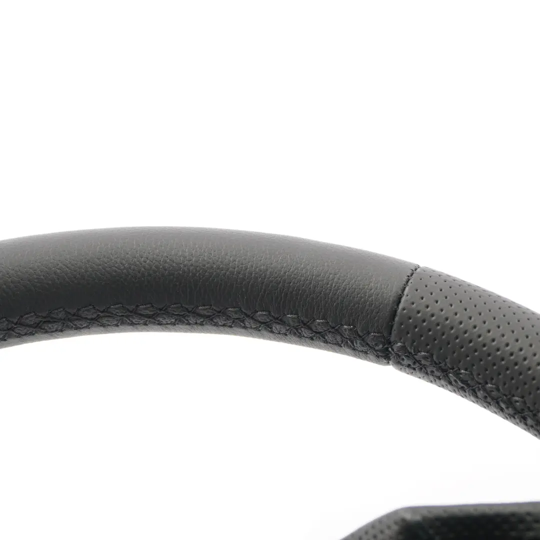 NEU Schwarz Leder Lenkrad Lederlenkrad Schwarz Fäden BMW F01 F07 GT F10 F11 - SKU 6790886-3 - Teilenummer 6790886