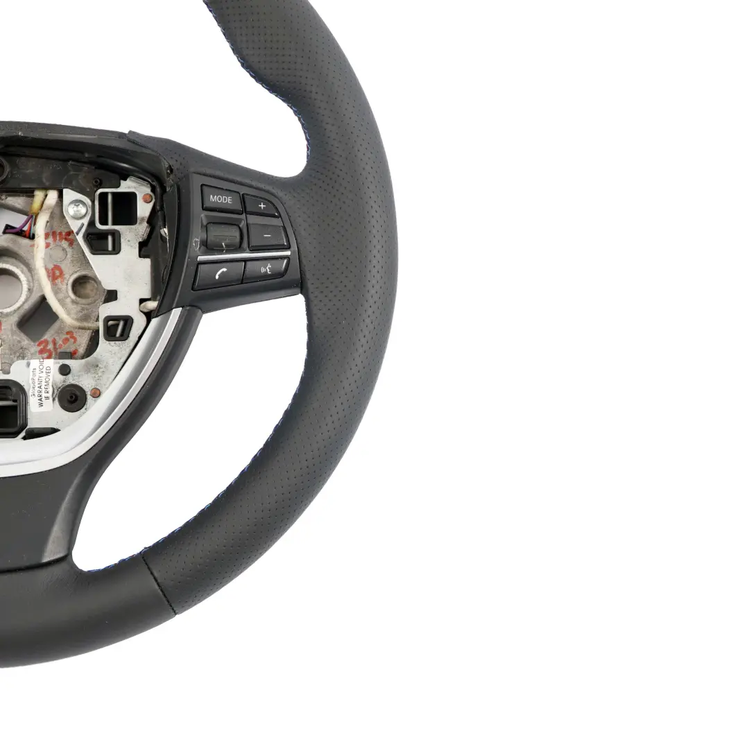 BMW F01 F07 F10 F11 F12 Nuova Pelle Nera Volante Sportivo M-Tricolori - SKU 6790891-1 - Numero di parte 6790891