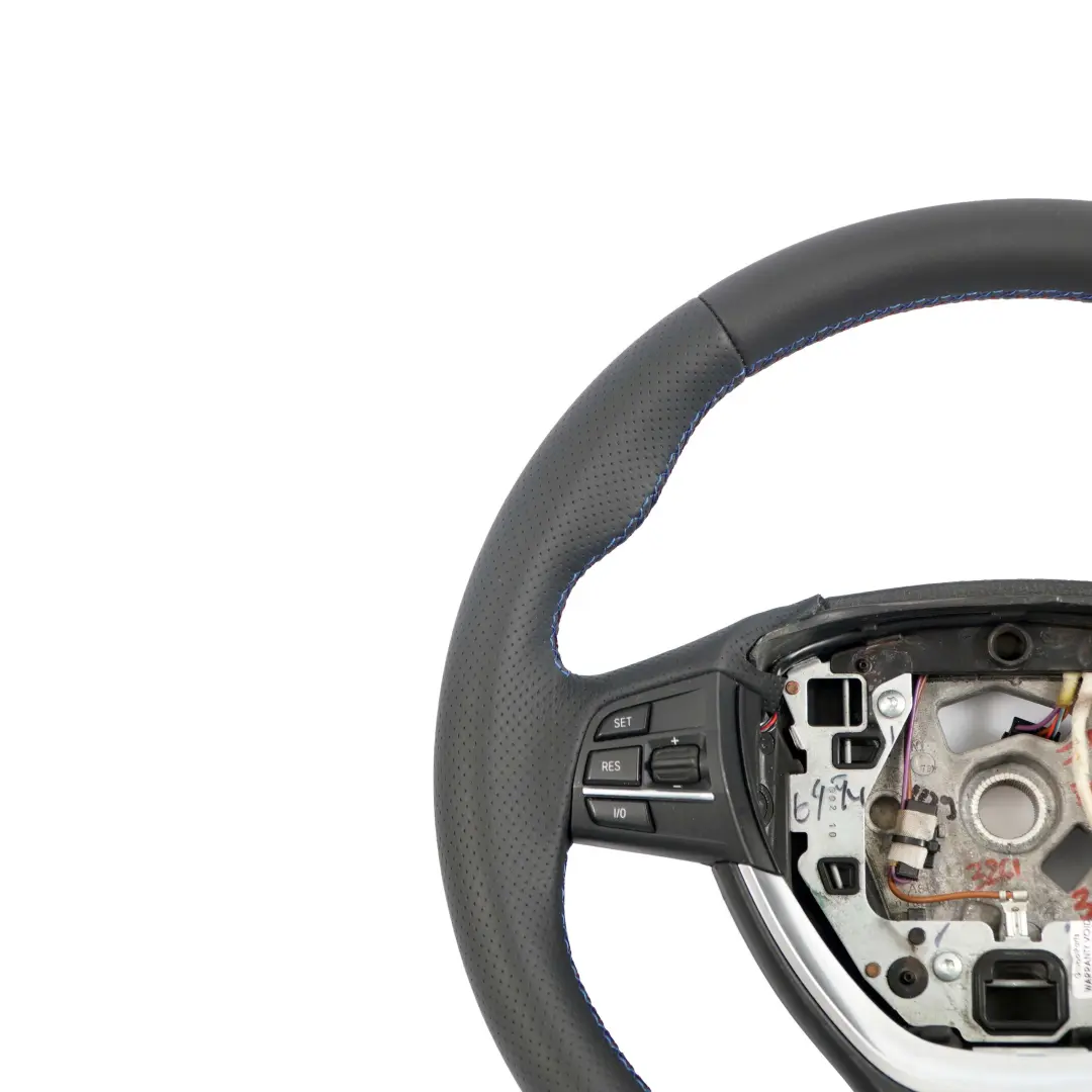 BMW F01 F07 F10 F11 F12 Nuova Pelle Nera Volante Sportivo M-Tricolori - SKU 6790891-1 - Numero di parte 6790891