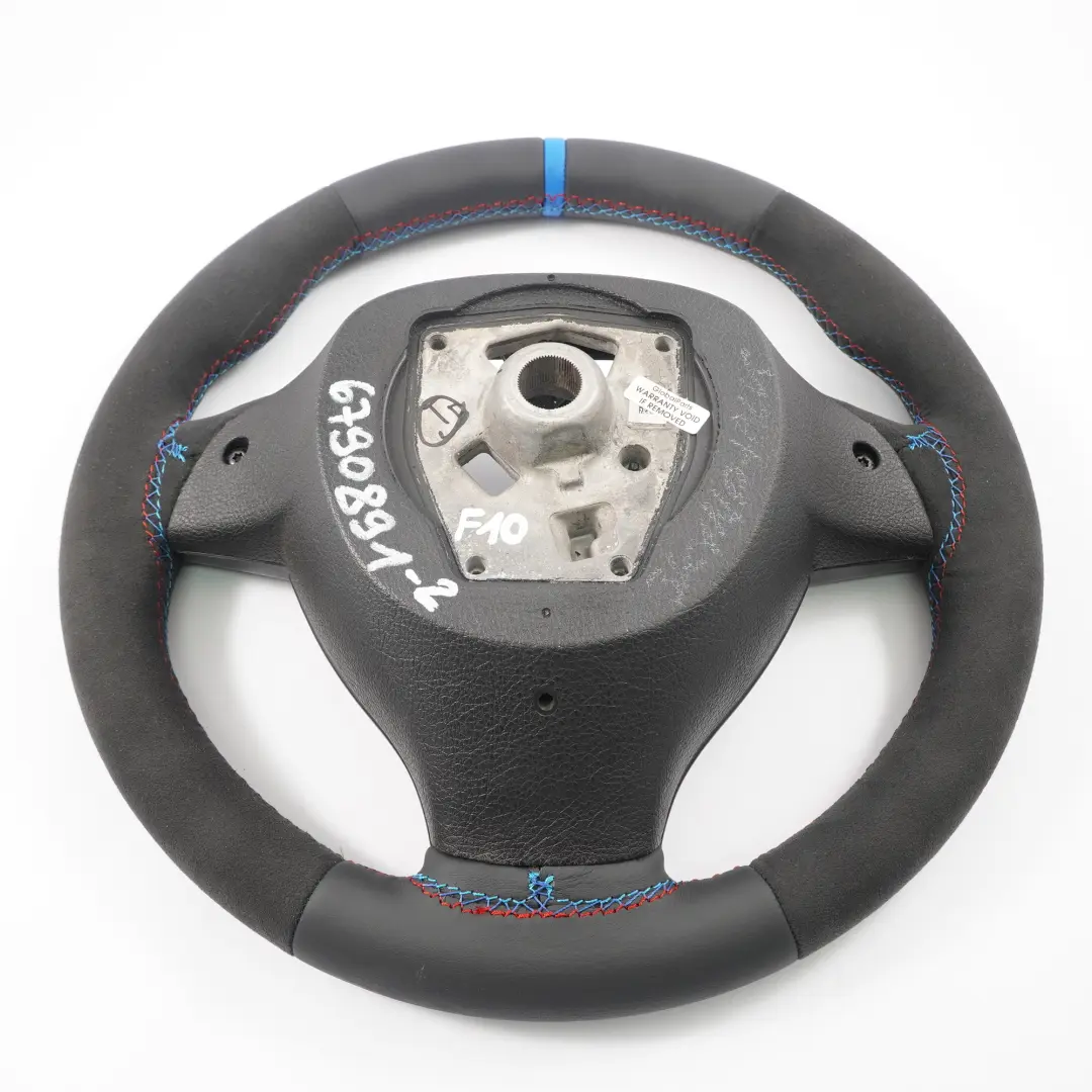 BMW F10 F11 F12 F07 GT F01 NOUVEAU Noir Cuir / Alcantara Sport Volant Volante - SKU 6790891-2 - Numéro de pièce 6790891