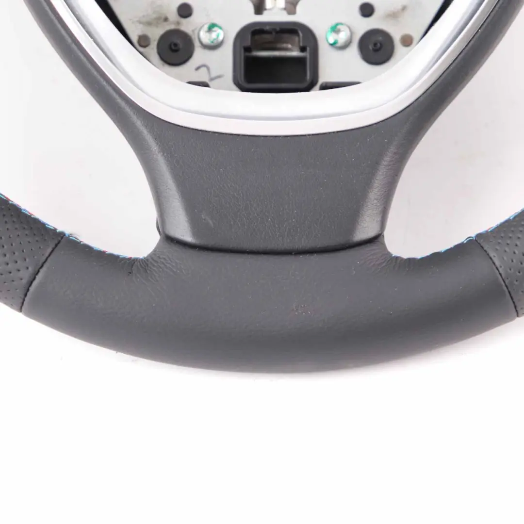 Steering Wheel BMW F10 F11 F12 F07 GT F01 NEW Black Leather M-tricolored to Sport with Part number 6790891 Sport Steering Wheel BMW F10 F11 F12 F07 GT F01 NEW Black Leather M-tricolored - SKU 6790891-3 - Part number 6790891