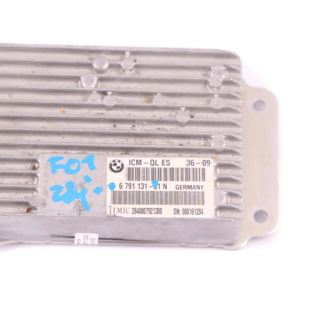 ICM Module Integrated Chassis Management QL ES Control Unit to BMW F01 with Part number 6791131 BMW F01 ICM Module Integrated Chassis Management QL ES Control Unit - SKU 6791131 - Part number 6791131