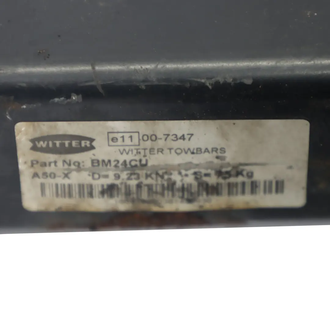 BMW E90 E91 Hak Holowniczy Tylny Hak Przyczepy Witter BM24CU - SKU 6791155-1 - Numer Części 6791155