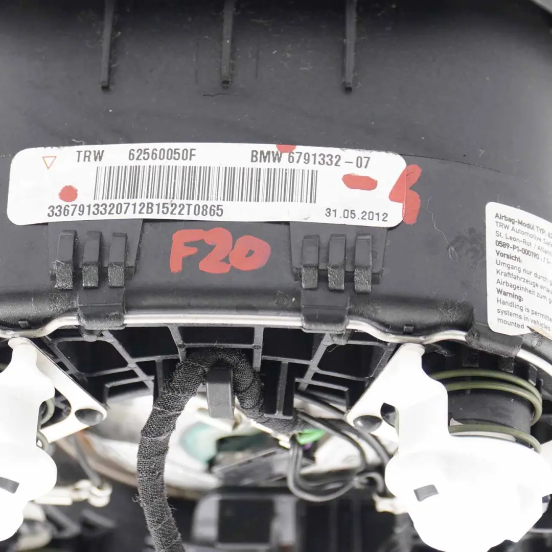 BMW F20 F21 F30 Steering Wheel Driver's Side Air Module Bag Emblem - SKU 6791332-4 - Part number 6791332