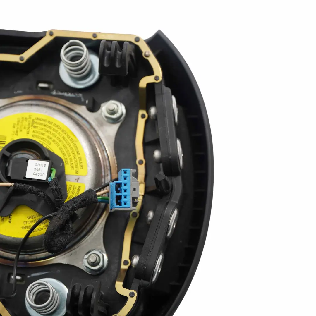 Module / Capuchon / Milieu Volant Sport Noir Airbag pour Mini Cooper R55 R56 R57 à propos du numéro de pièce 6791372 Mini Cooper R55 R56 R57 Module / Capuchon / Milieu Volant Sport Noir Airbag - SKU 6791372-3 - Numéro de pièce 6791372