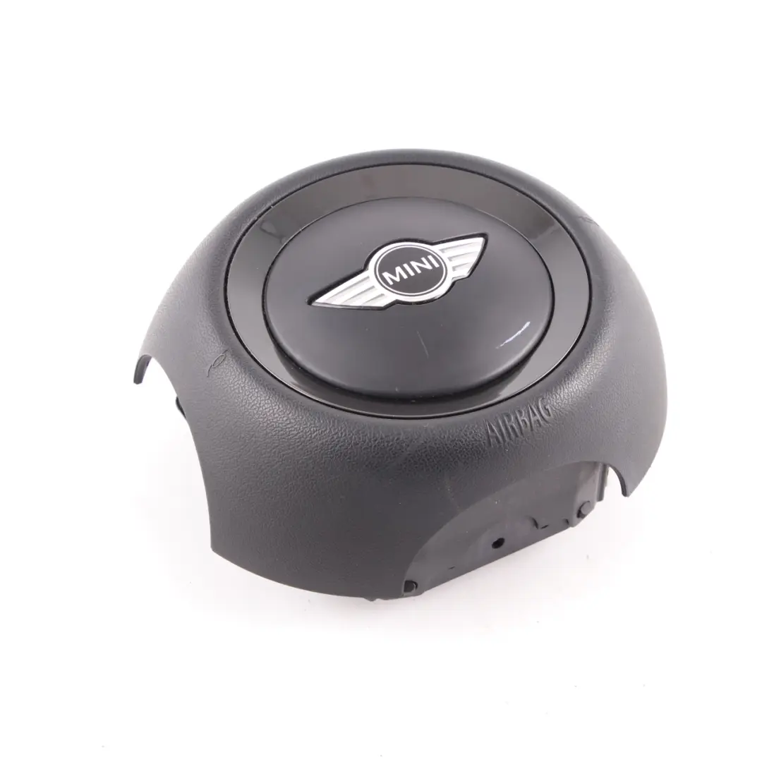 Steering Wheel Driver's Sports Module Black to Mini Cooper R55 R56 LCI with Part number 6791373 Mini Cooper R55 R56 LCI Steering Wheel Driver's Sports Module Black - SKU 6791373-3 - Part number 6791373