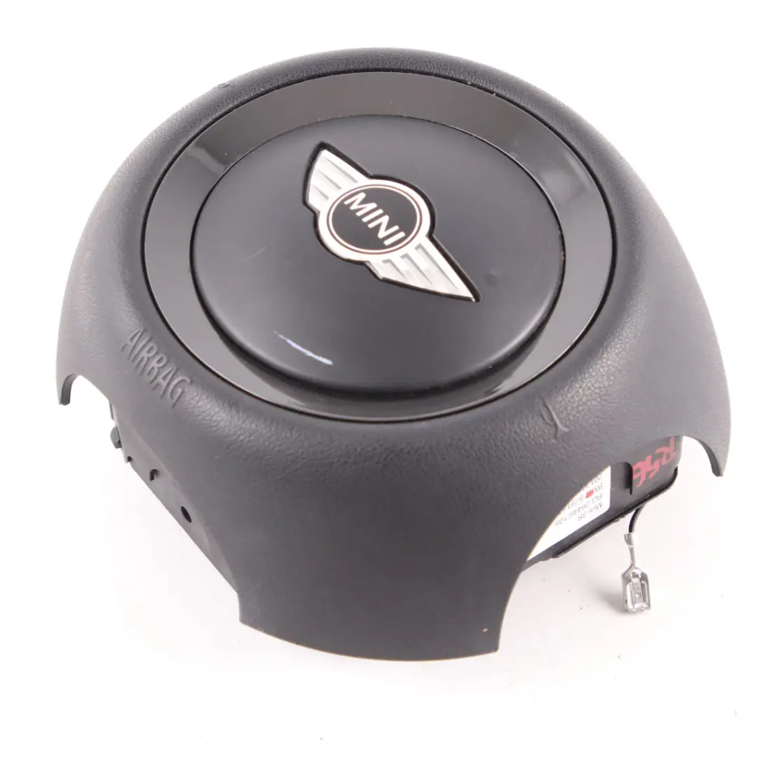 Steering Wheel Driver's Sports Module Black to Mini Cooper R55 R56 LCI with Part number 6791373 Mini Cooper R55 R56 LCI Steering Wheel Driver's Sports Module Black - SKU 6791373-3 - Part number 6791373