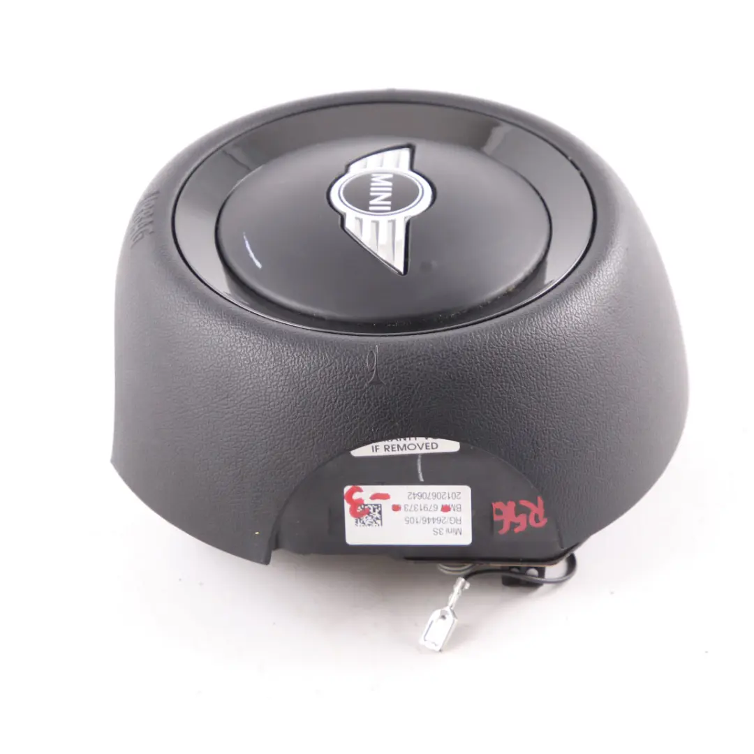 Mini Cooper R55 R56 LCI Steering Wheel Driver's Sports Module Black - SKU 6791373-3 - Part number 6791373