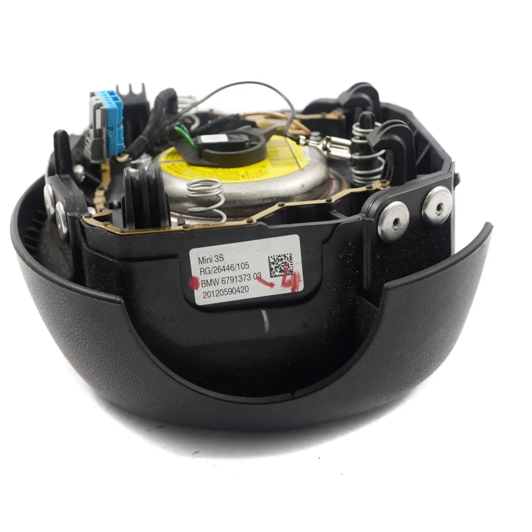 Steering Wheel Driver's Sports Module UK Flag to Mini Cooper R55 R56 LCI with Part number 6791373 Mini Cooper R55 R56 LCI Steering Wheel Driver's Sports Module UK Flag - SKU 6791373-4 - Part number 6791373