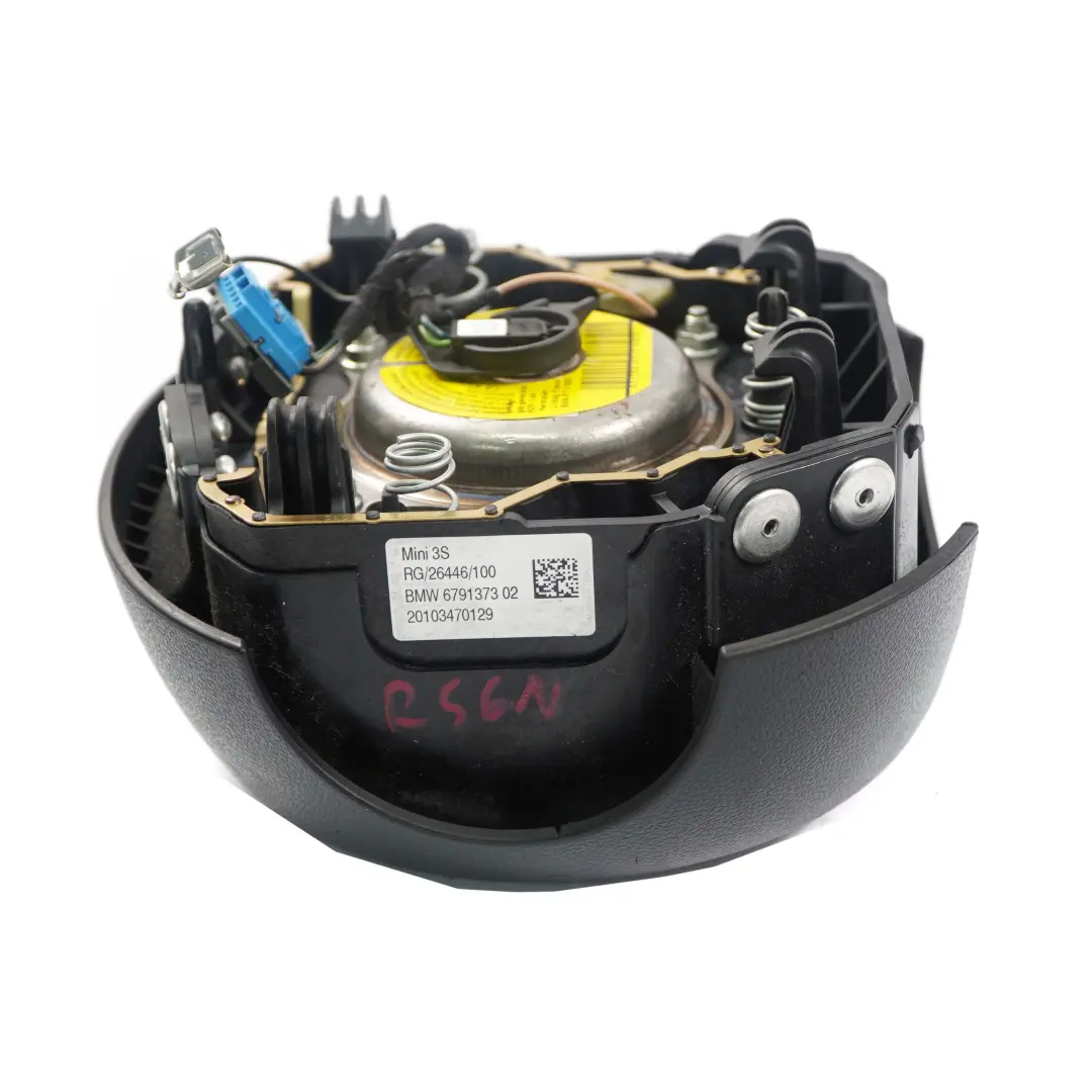 Steering Wheel Driver's Sports Module to Mini Cooper R55 R56 LCI with Part number 6791373 Mini Cooper R55 R56 LCI Steering Wheel Driver's Sports Module - SKU 6791373 - Part number 6791373