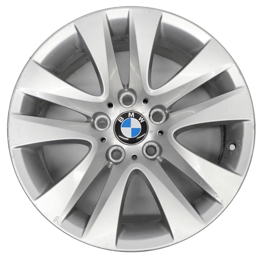 Alloy Rim V Spoke 338 17" 8J ET:34 to BMW E90 E91 E92 E93 Silver Wheel with Part number 6791478 BMW E90 E91 E92 E93 Silver Wheel Alloy Rim V Spoke 338 17" 8J ET:34 - SKU 6791478-1 - Part number 6791478