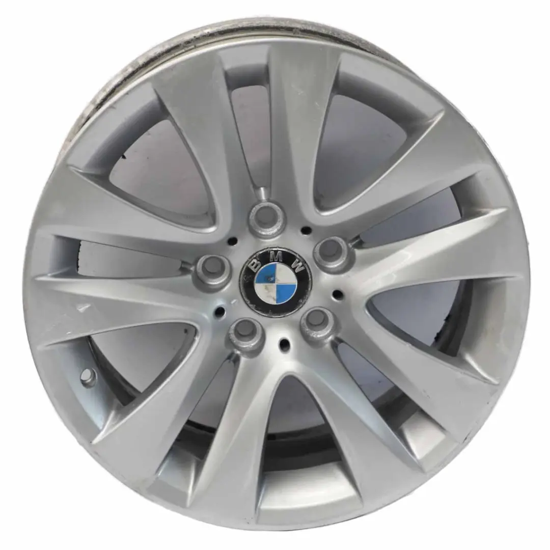 Alloy Rim V Spoke 338 17" 8J ET:34 to BMW E90 E91 E92 E93 Silver Wheel with Part number 6791478 BMW E90 E91 E92 E93 Silver Wheel Alloy Rim V Spoke 338 17" 8J ET:34 - SKU 6791478-3 - Part number 6791478