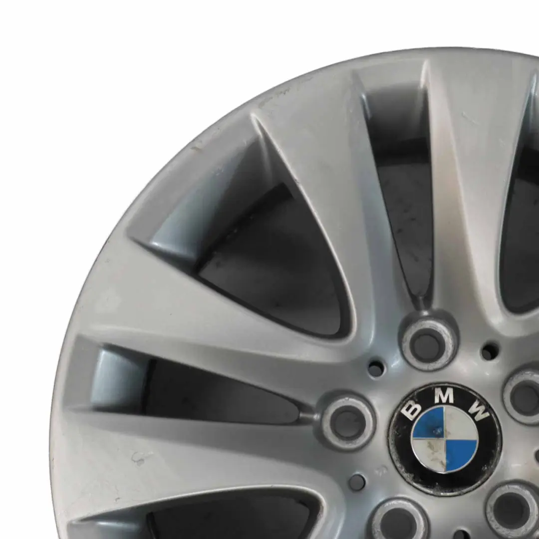 Alloy Rim V Spoke 338 17" 8J ET:34 to BMW E90 E91 E92 E93 Silver Wheel with Part number 6791478 BMW E90 E91 E92 E93 Silver Wheel Alloy Rim V Spoke 338 17" 8J ET:34 - SKU 6791478-3 - Part number 6791478