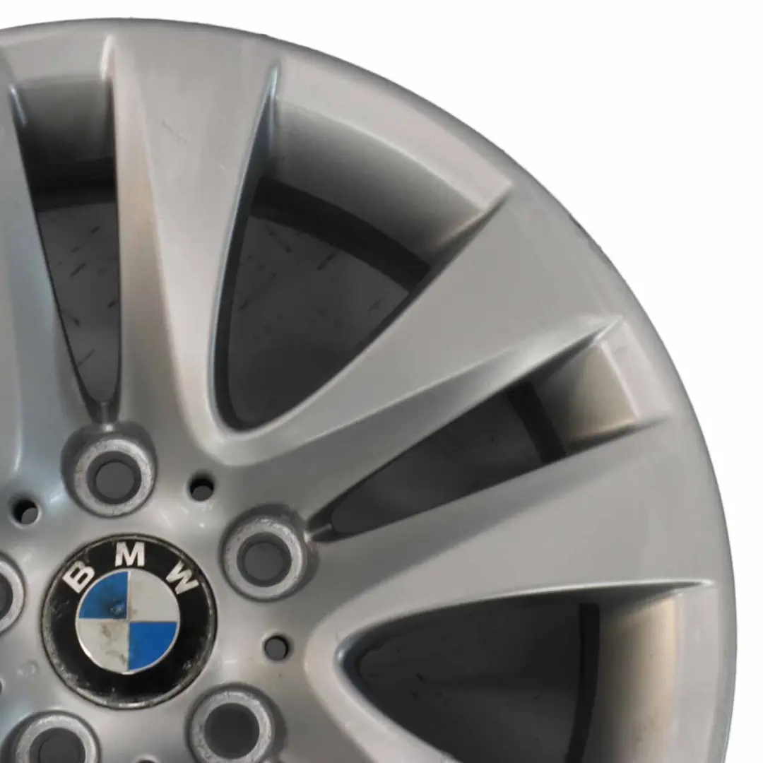 Alloy Rim V Spoke 338 17" 8J ET:34 to BMW E90 E91 E92 E93 Silver Wheel with Part number 6791478 BMW E90 E91 E92 E93 Silver Wheel Alloy Rim V Spoke 338 17" 8J ET:34 - SKU 6791478-3 - Part number 6791478