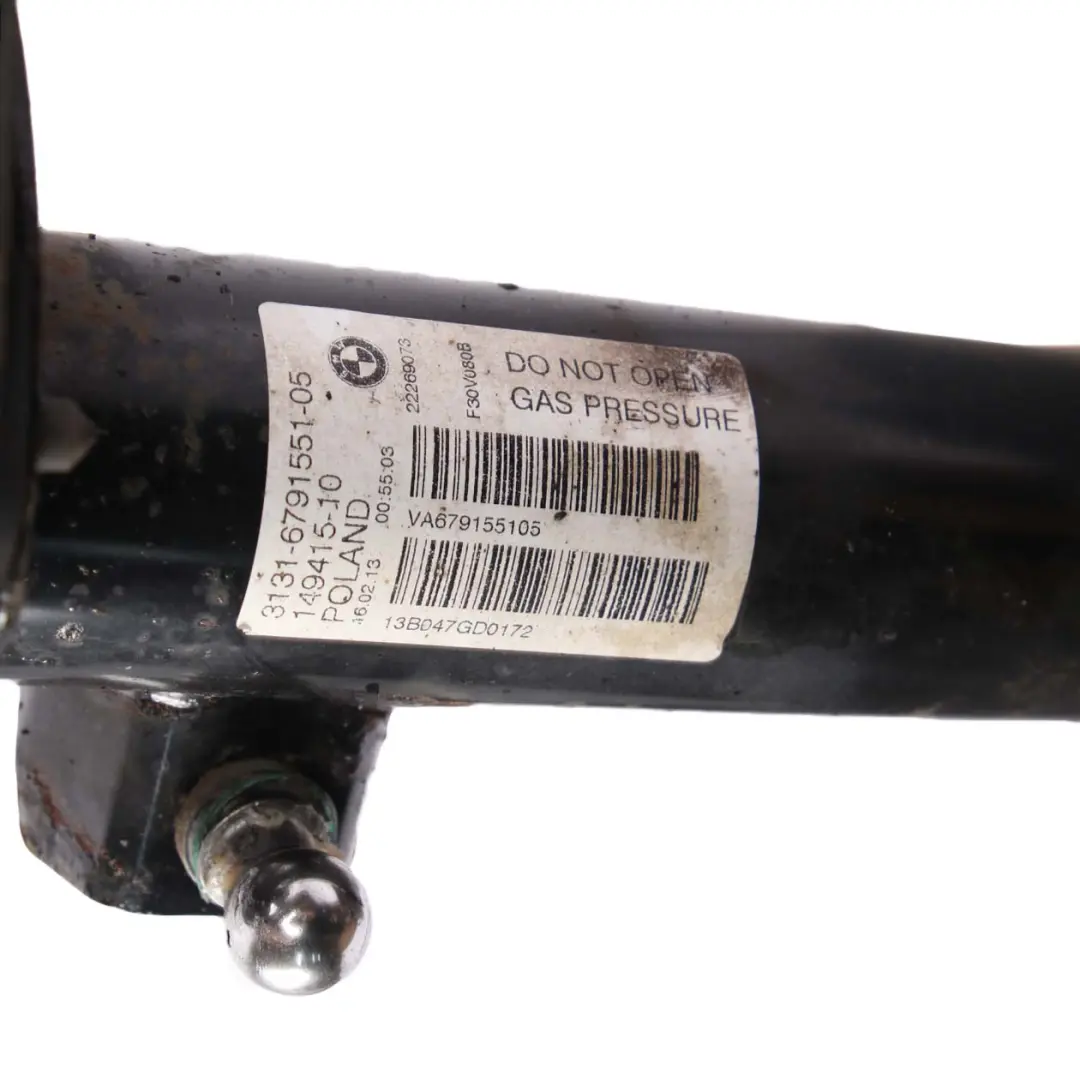 Front Right O/S Suspension Leg Spring Strut Brake Disc Caliper to BMW F30 316i N13 with Part number 6791551 BMW F30 316i N13 Front Right O/S Suspension Leg Spring Strut Brake Disc Caliper - SKU 6791551-2 - Part number 6791551