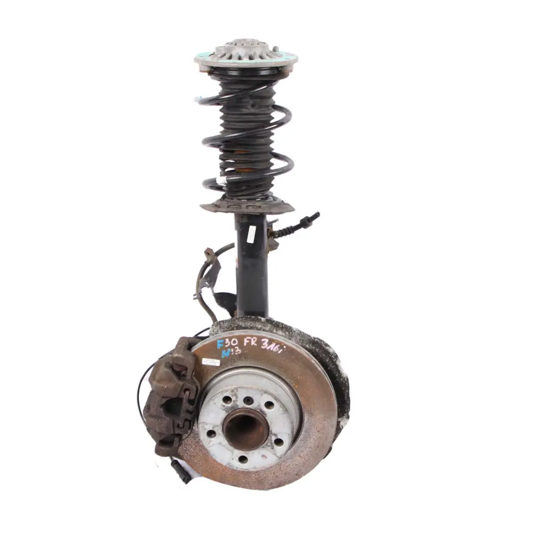 BMW F30 316i N13 Front Right O/S Suspension Leg Spring Strut Brake Disc Caliper - SKU 6791551-2 - Part number 6791551