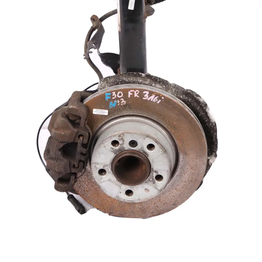 BMW F30 316i N13 Front Right O/S Suspension Leg Spring Strut Brake Disc Caliper - SKU 6791551-2 - Part number 6791551