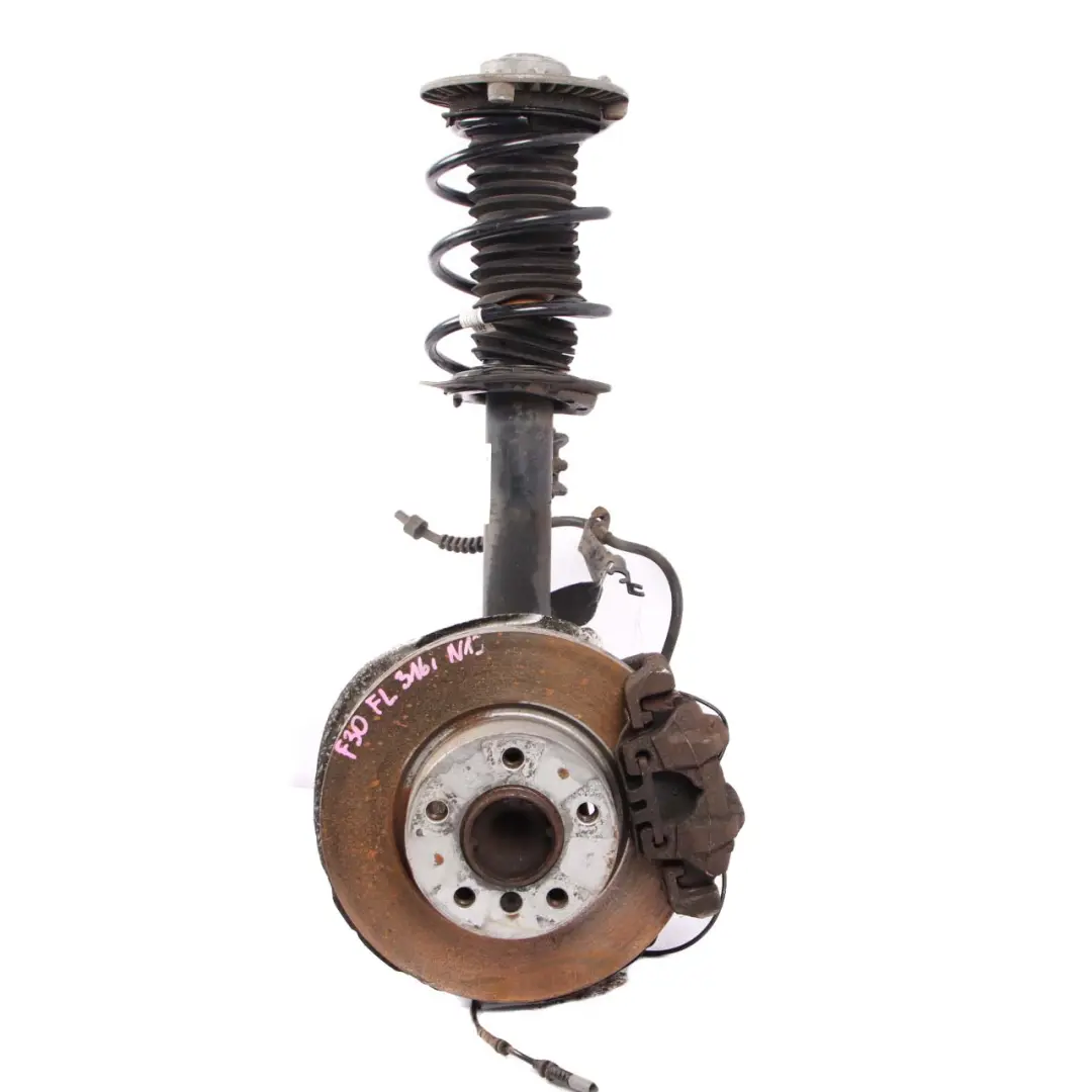 Front Left N/S Suspension Leg Spring Strut Brake Disc Caliper to BMW F30 316i N13 with Part number 6791551 BMW F30 316i N13 Front Left N/S Suspension Leg Spring Strut Brake Disc Caliper - SKU 6791551-3 - Part number 6791551