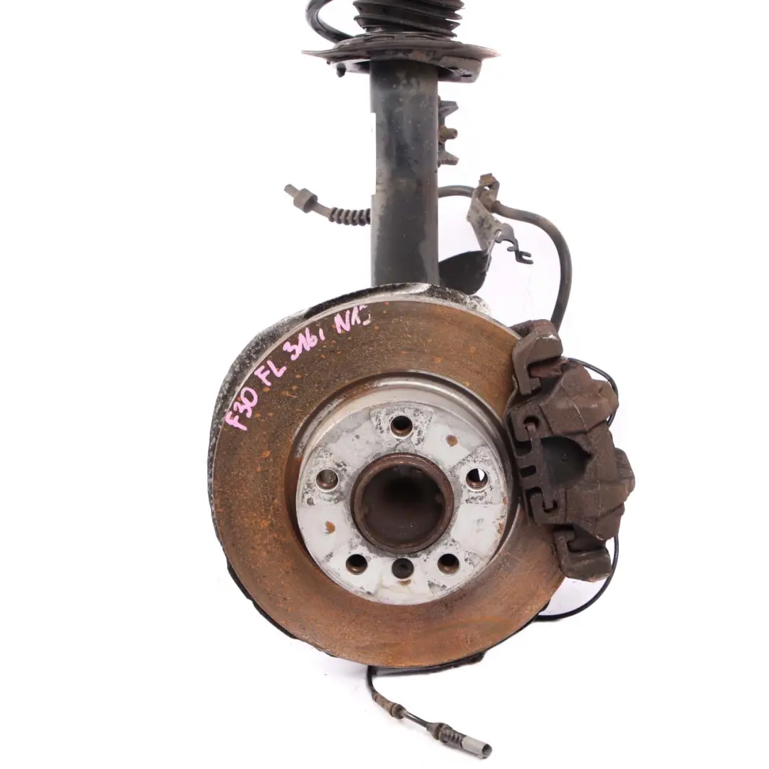 BMW F30 316i N13 Front Left N/S Suspension Leg Spring Strut Brake Disc Caliper - SKU 6791551-3 - Part number 6791551