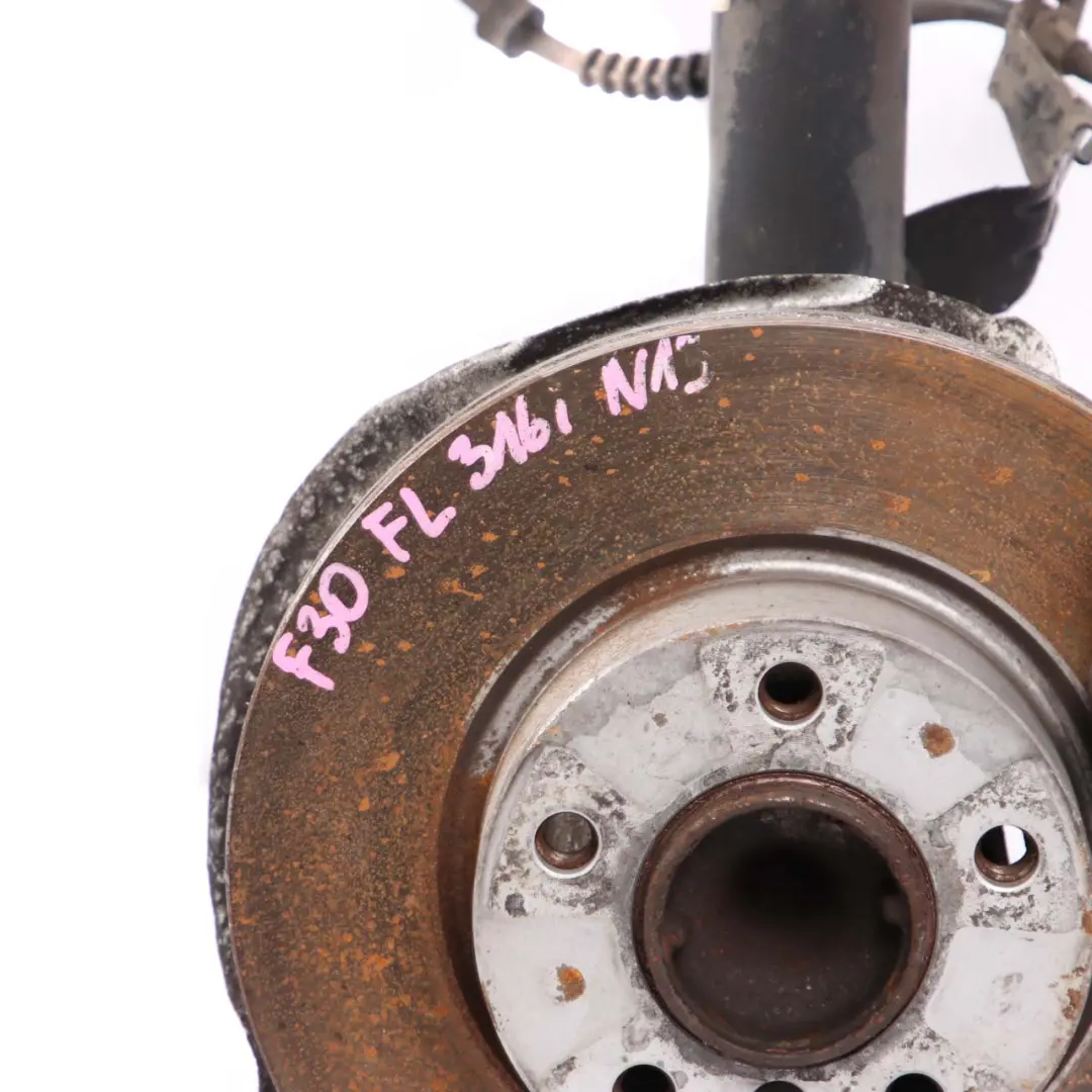 BMW F30 316i N13 Front Left N/S Suspension Leg Spring Strut Brake Disc Caliper - SKU 6791551-3 - Part number 6791551