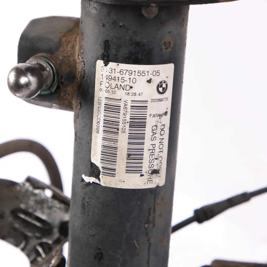 N47N Suspension avant gauche ressort jambe de force pour BMW F30 316d à propos du numéro de pièce 6791551 BMW F30 316d N47N Suspension avant gauche ressort jambe de force - SKU 6791551-5 - Numéro de pièce 6791551