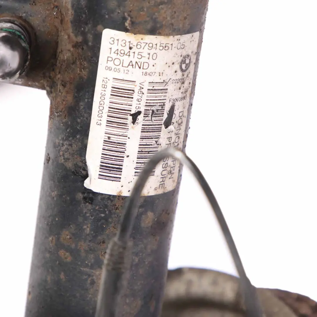 anteriore destra molla puntone gamba sospensione freno disco per BMW F30 con numero di parte 6791551 BMW F30 anteriore destra molla puntone gamba sospensione freno disco - SKU 6791551-6 - Numero di parte 6791551