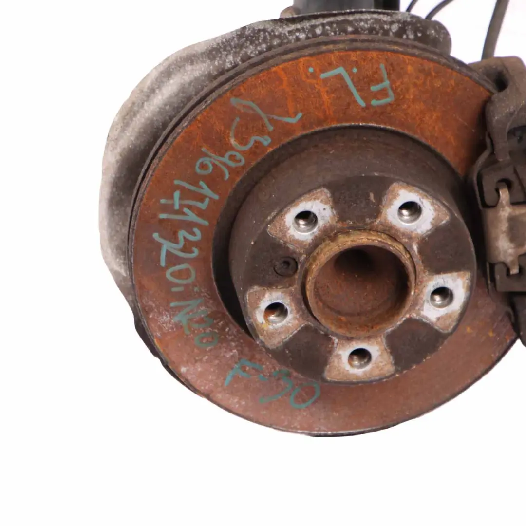 BMW F30 320i N20 Front Left N/S Suspension Leg Spring Strut Brake Disc Caliper - SKU 6791551-7 - Part number 6791551