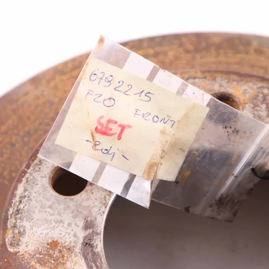 Brake Disc Front Left Right N/O/S Ventilated Brake Disc Set 284X22 to BMW F20 F22 with Part number 6792215 BMW F20 F22 Brake Disc Front Left Right N/O/S Ventilated Brake Disc Set 284X22 - SKU 6792215 - Part number 6792215