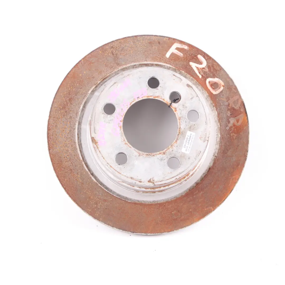 Brake Disc BMW F20 F21 F22 F23 Rear Left Right Wheel Ventilated Disc 290x11 to with Part number 6792225 Brake Disc BMW F20 F21 F22 F23 Rear Left Right Wheel Ventilated Disc 290x11 - SKU 6792225 - Part number 6792225