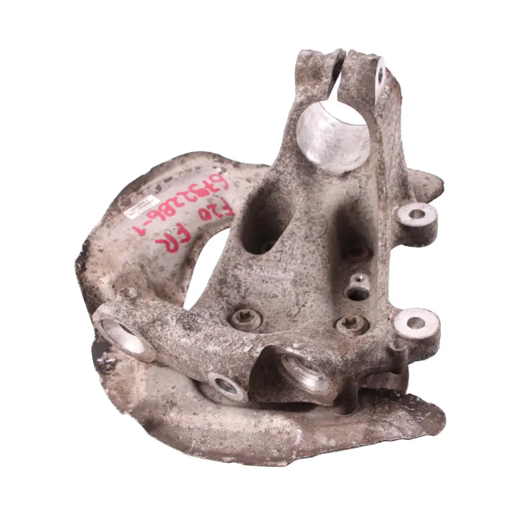 Zwrotnica Piasta Koła Przednia Prawa Osłona do BMW F20 F21 F22 o numerze 6792286 BMW F20 F21 F22 Zwrotnica Piasta Koła Przednia Prawa Osłona - SKU 6792286-1 - Numer Części 6792286