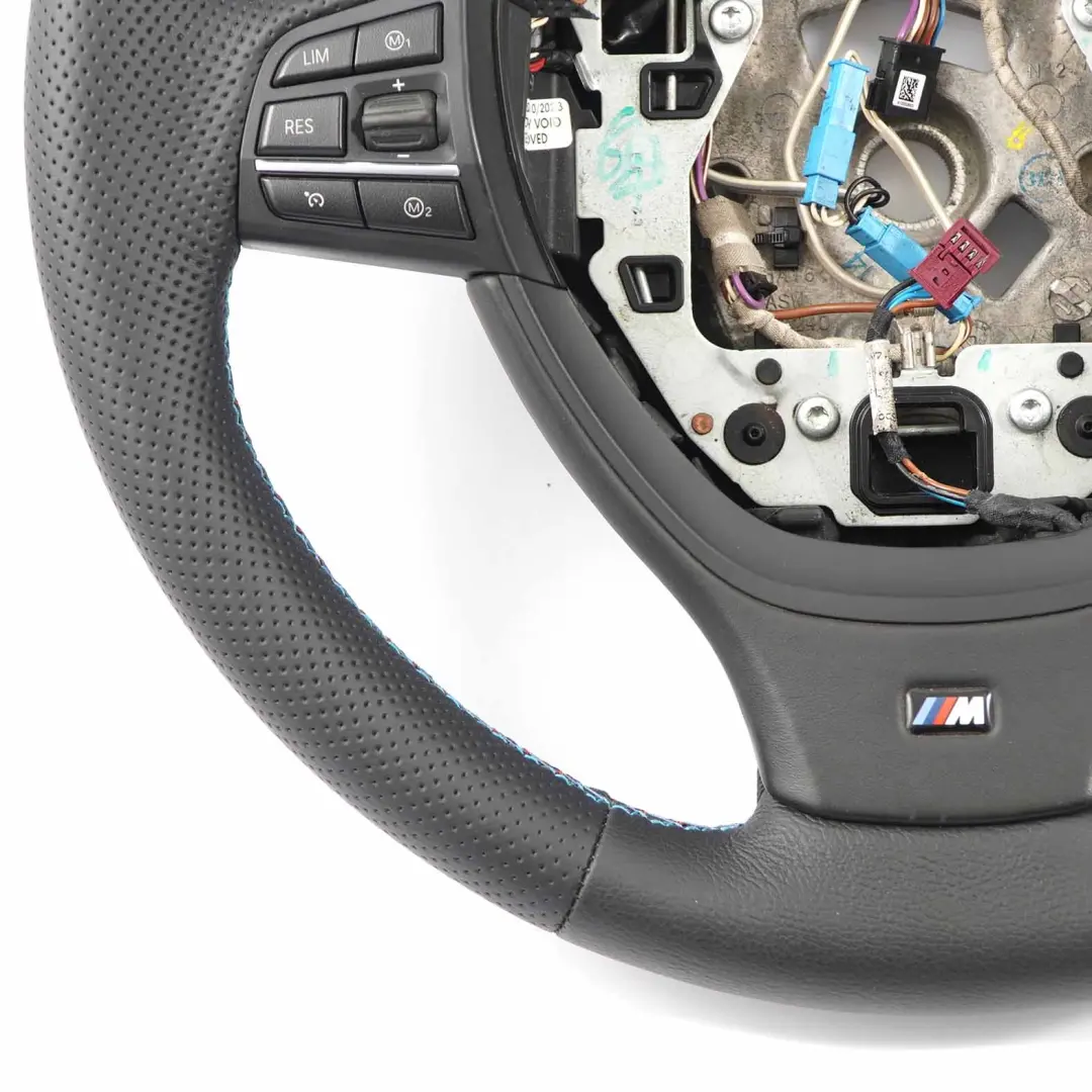 BMW F10 F11 F12 F01 F07 GT NUOVA Pelle Nera Volante Sportivo Leve del Cambio - SKU 6792421-1 - Numero di parte 6792421