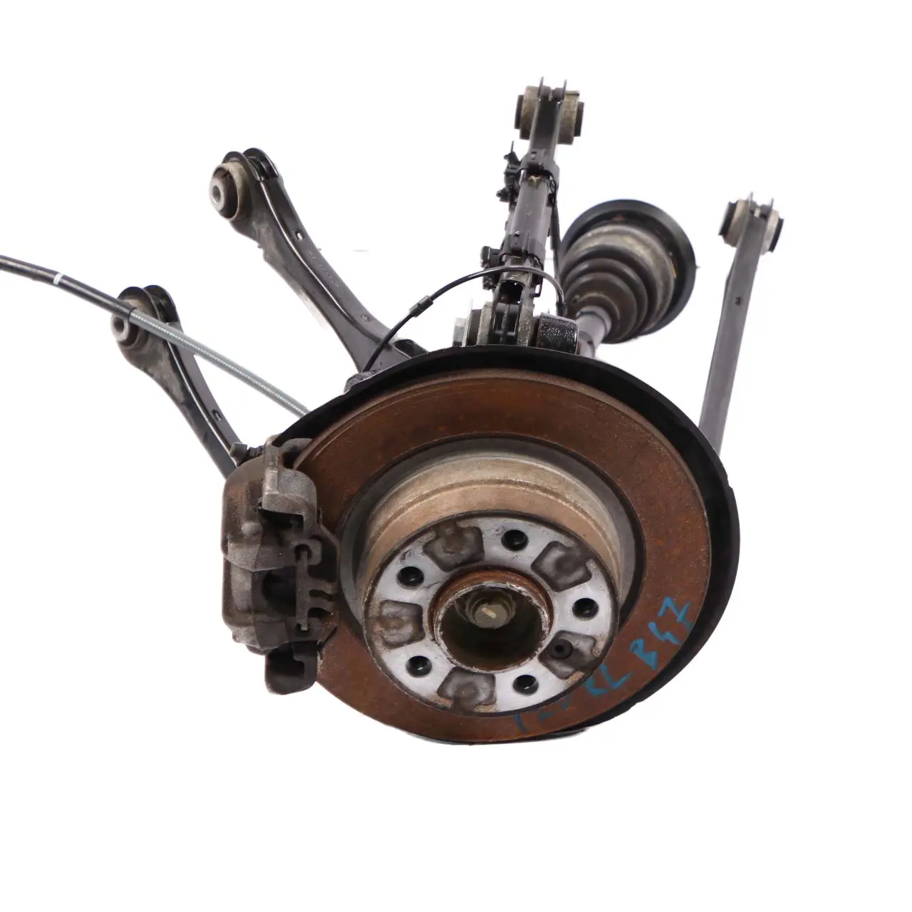 BMW F20 F21 F22 F23 Rear Suspension Leg Wheel Hub Brake Caliper Disc Left N/S