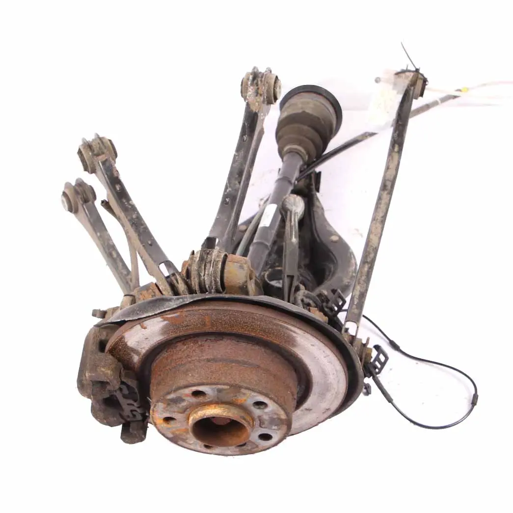 BMW F20 F21 116i N13 Essieu suspension arrière gauche disque frein moyeu disque