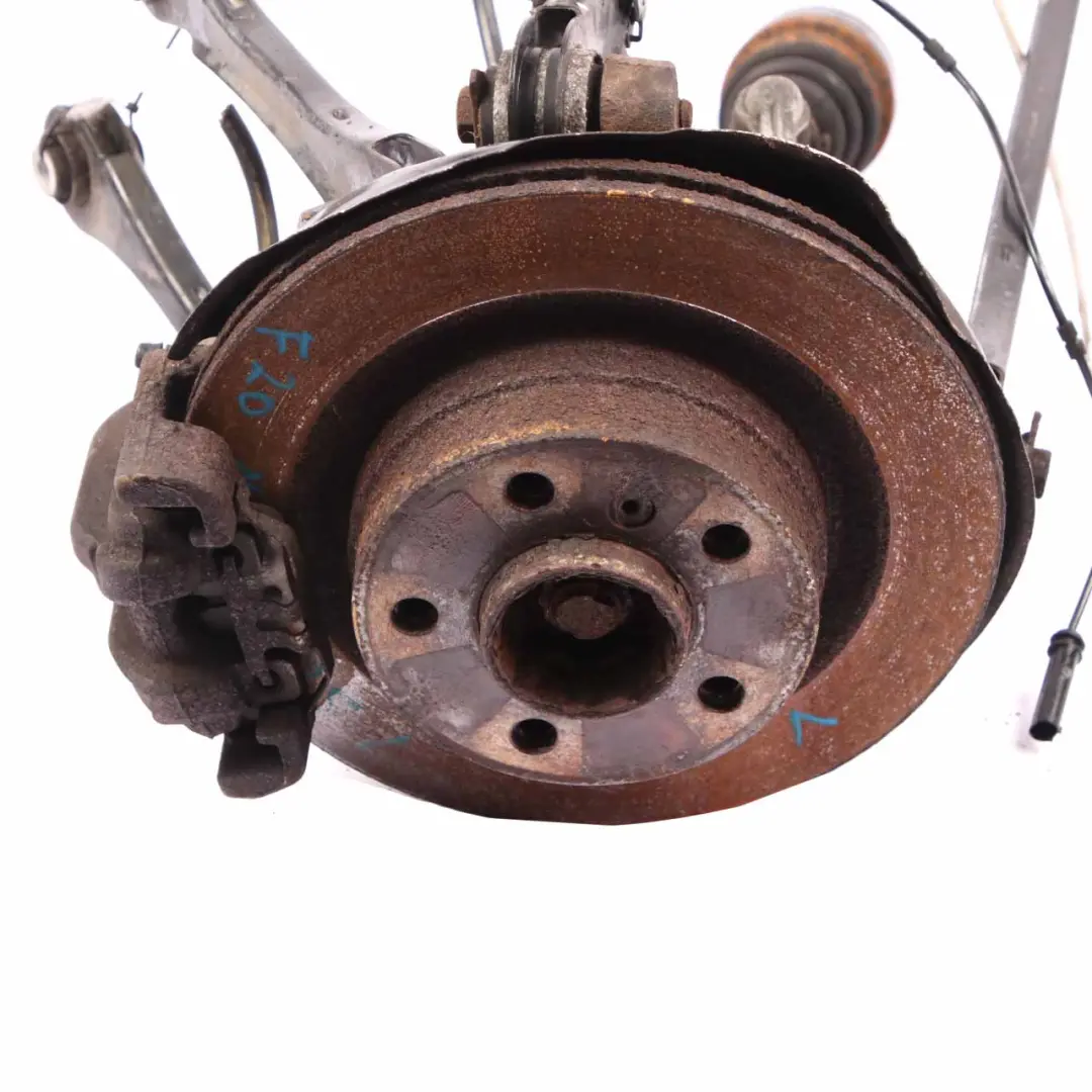 N20 Rear Left N/S Leg Suspension Axle Brake Disc Hub Set to BMW F20 F21 125i with Part number 6792515 BMW F20 F21 125i N20 Rear Left N/S Leg Suspension Axle Brake Disc Hub Set - SKU 6792515-13 - Part number 6792515