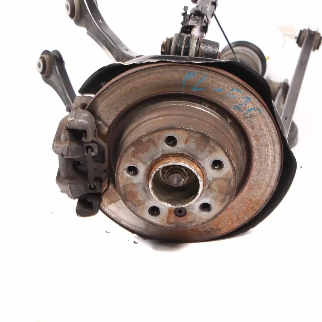 trasera izquierda N / Pierna Suspension Eje Freno Disco Hub Set para BMW F20 116i N13 con número de pieza 6792515 BMW F20 116i N13 trasera izquierda N / Pierna Suspension Eje Freno Disco Hub Set - SKU 6792515-14 - Número de pieza 6792515