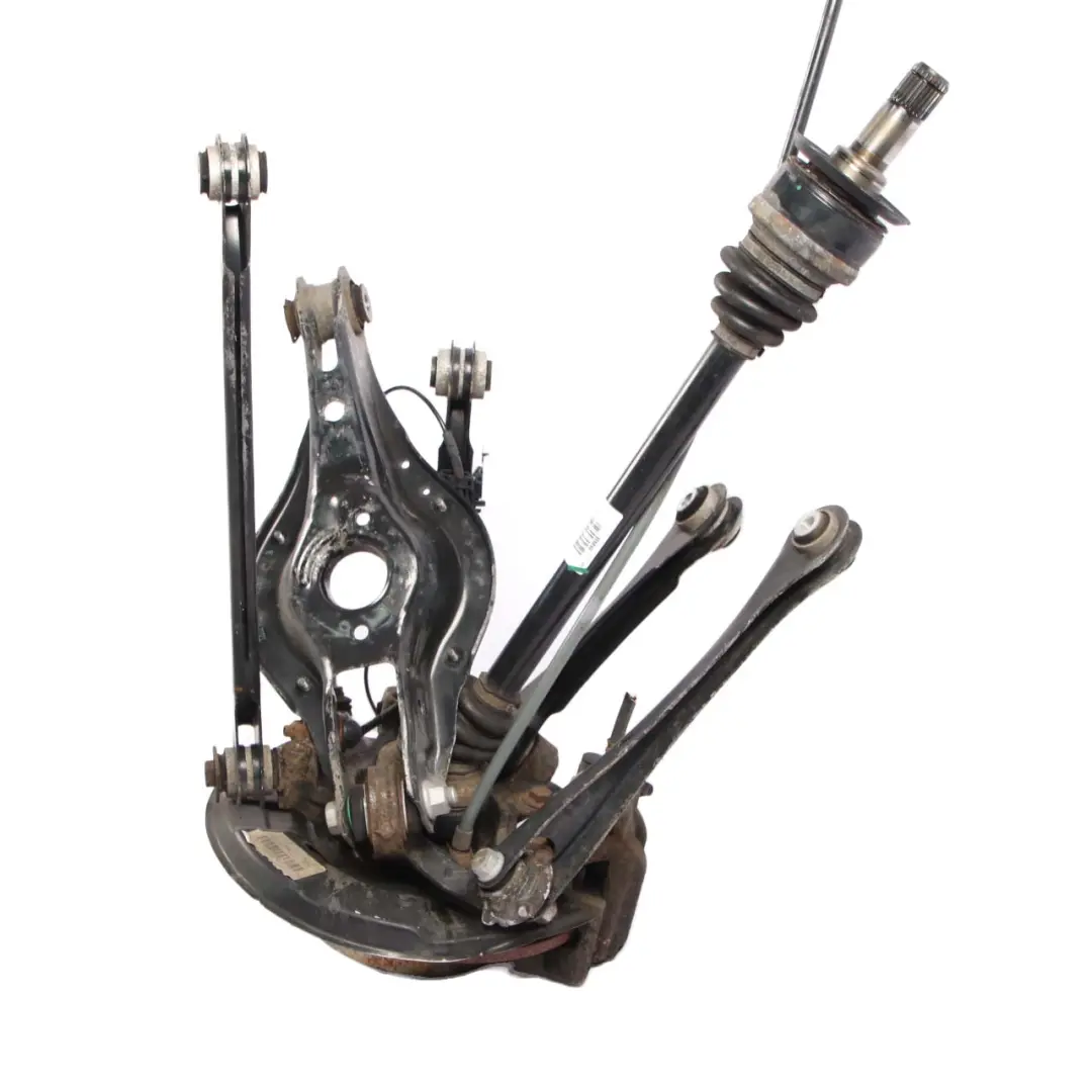 trasera izquierda N / Pierna Suspension Eje Freno Disco Hub Set para BMW F20 116i N13 con número de pieza 6792515 BMW F20 116i N13 trasera izquierda N / Pierna Suspension Eje Freno Disco Hub Set - SKU 6792515-1 - Número de pieza 6792515