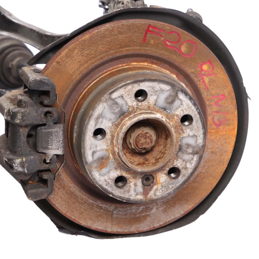 trasera izquierda N / Pierna Suspension Eje Freno Disco Hub Set para BMW F20 116i N13 con número de pieza 6792515 BMW F20 116i N13 trasera izquierda N / Pierna Suspension Eje Freno Disco Hub Set - SKU 6792515-1 - Número de pieza 6792515