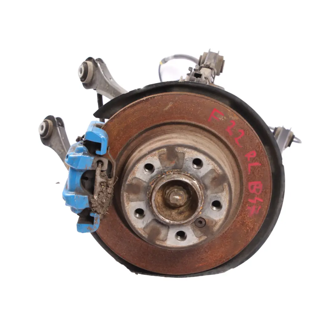 BMW F22 218d N47N B47 Rear Left N/S Leg Suspension Axle Brake Disc Hub Set - SKU 6792515-3 - Part number 6792515