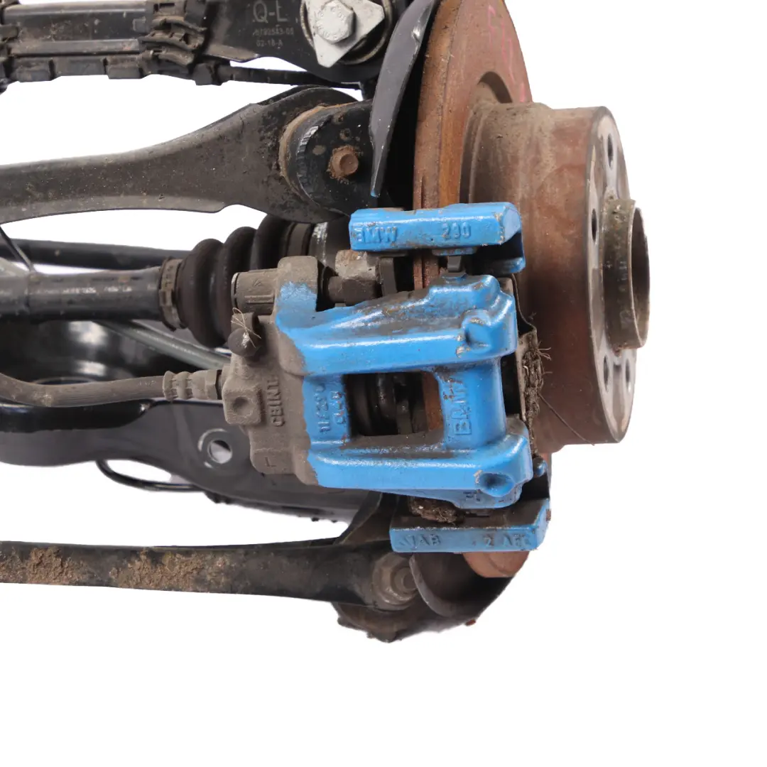BMW F22 218d N47N B47 Rear Left N/S Leg Suspension Axle Brake Disc Hub Set - SKU 6792515-3 - Part number 6792515