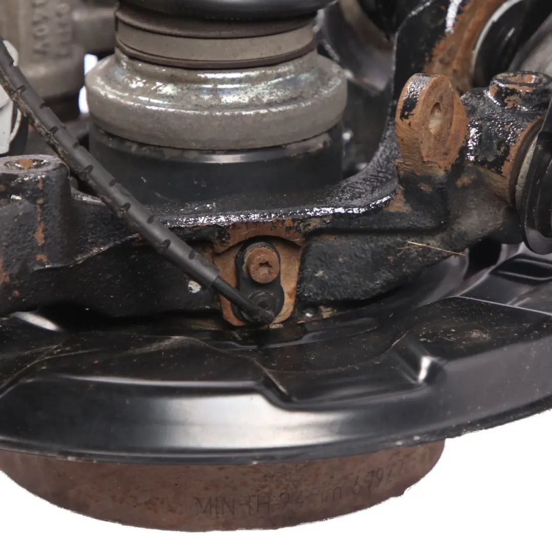 BMW F22 218d N47N B47 Rear Left N/S Leg Suspension Axle Brake Disc Hub Set - SKU 6792515-3 - Part number 6792515
