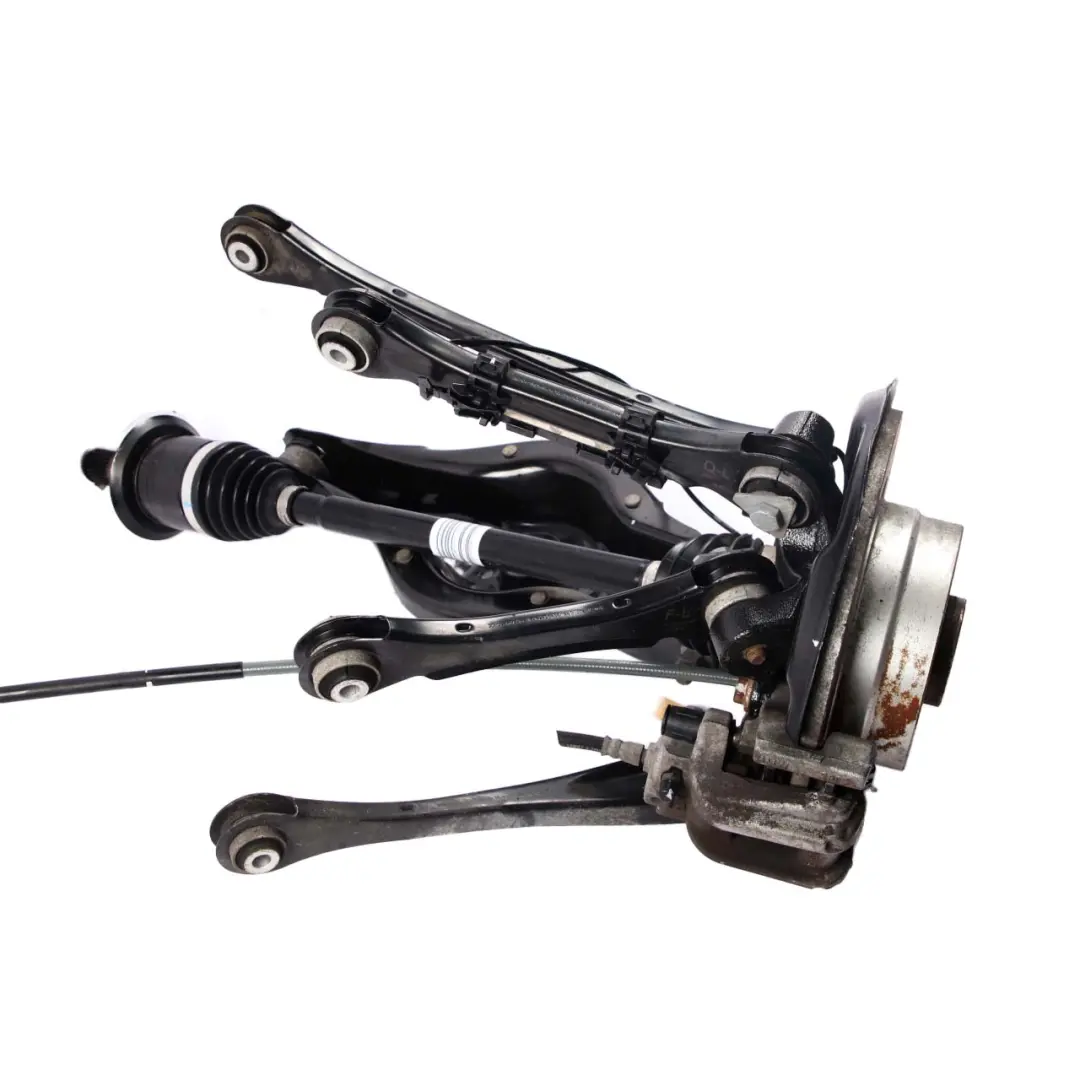 BMW F20 118i B38 Rear Left N/S Leg Suspension Axle Brake Disc Hub Set - SKU 6792515-9 - Part number 6792515