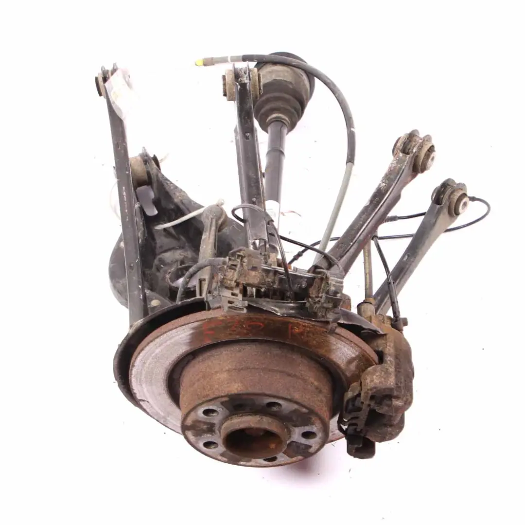 posteriore destra gamba sospensione asse freno disco set AT per BMW F20 F21 116i N13 con numero di parte 6792516 BMW F20 F21 116i N13 posteriore destra gamba sospensione asse freno disco set AT - SKU 6792516-10 - Numero di parte 6792516